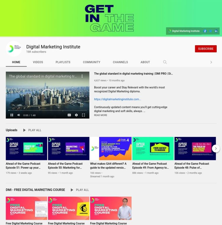بهترین کانال‌های یوتیوب برای یادگیری دیجیتال مارکتینگ 