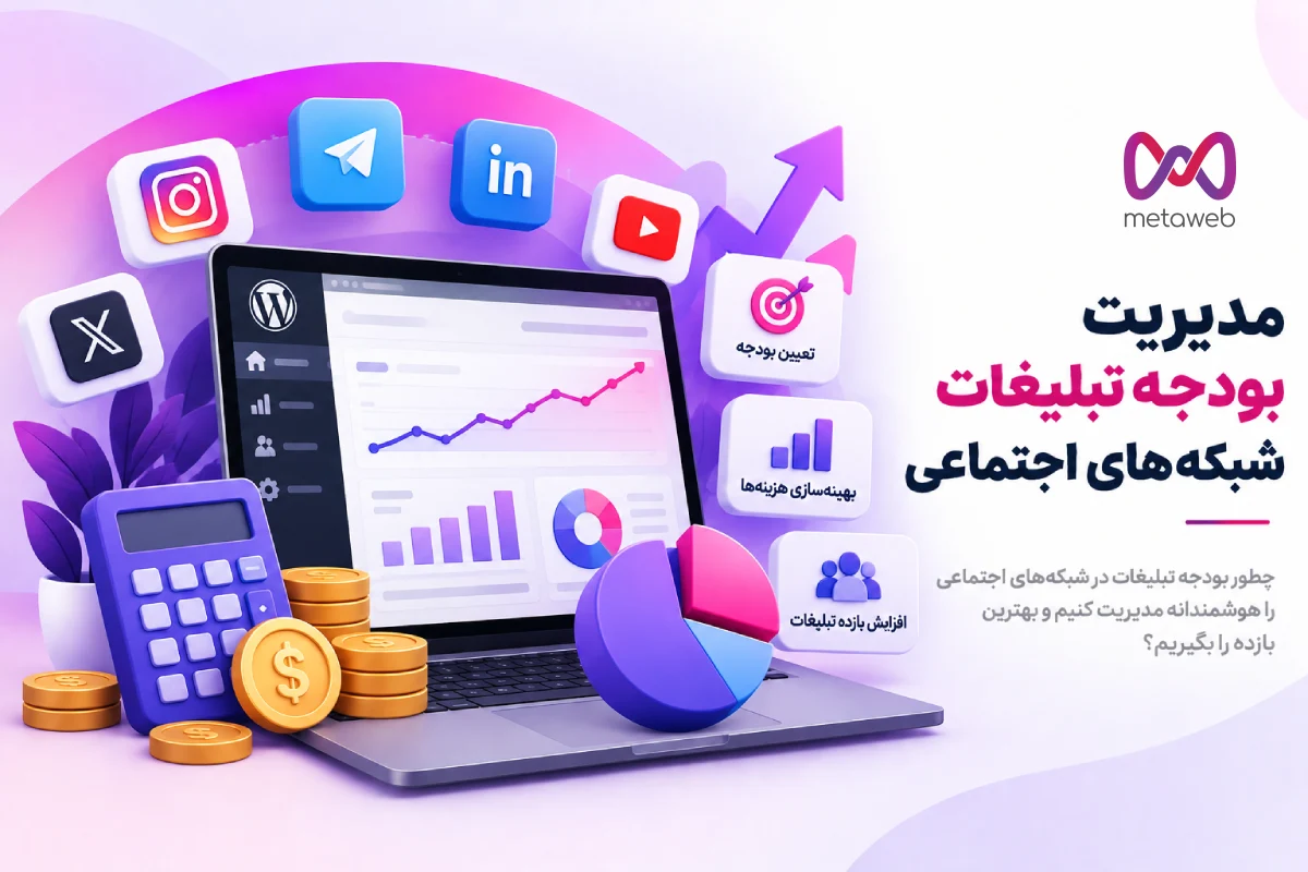 مدیریت بودجه تبلیغاتی شبکه های اجتماعی
